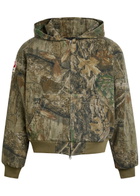 Cherry Los Angeles Camouflage Hooded Canvas Jacket Multicoloured 1