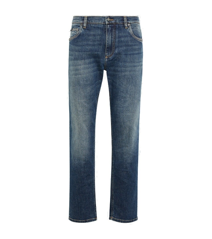 Photo: Dolce&Gabbana Cropped straight jeans