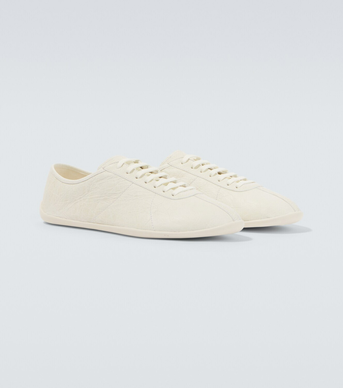 The Row Clement leather sneakers