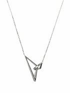 Stephen Webster 18K White Gold Vertigo Obtuse Diamond Necklace
