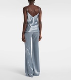 Galvan Ischia satin camisole