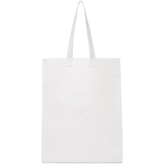 Large vinyl shop tote bags