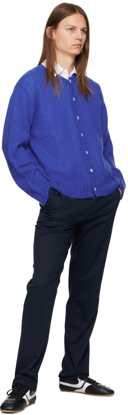 Dunst Blue Button Cardigan