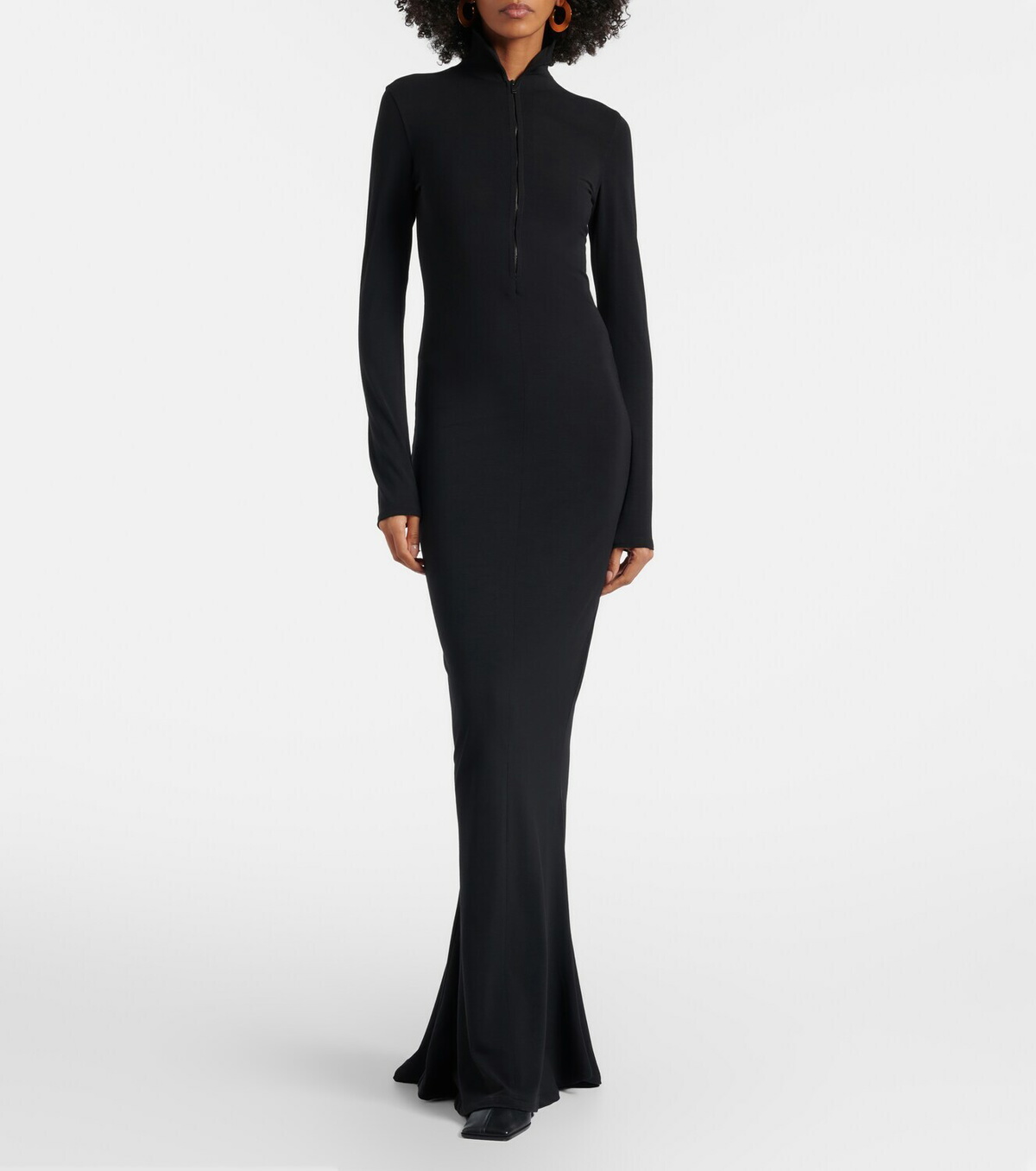 Mugler Jersey gown