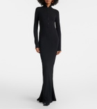Mugler Jersey gown
