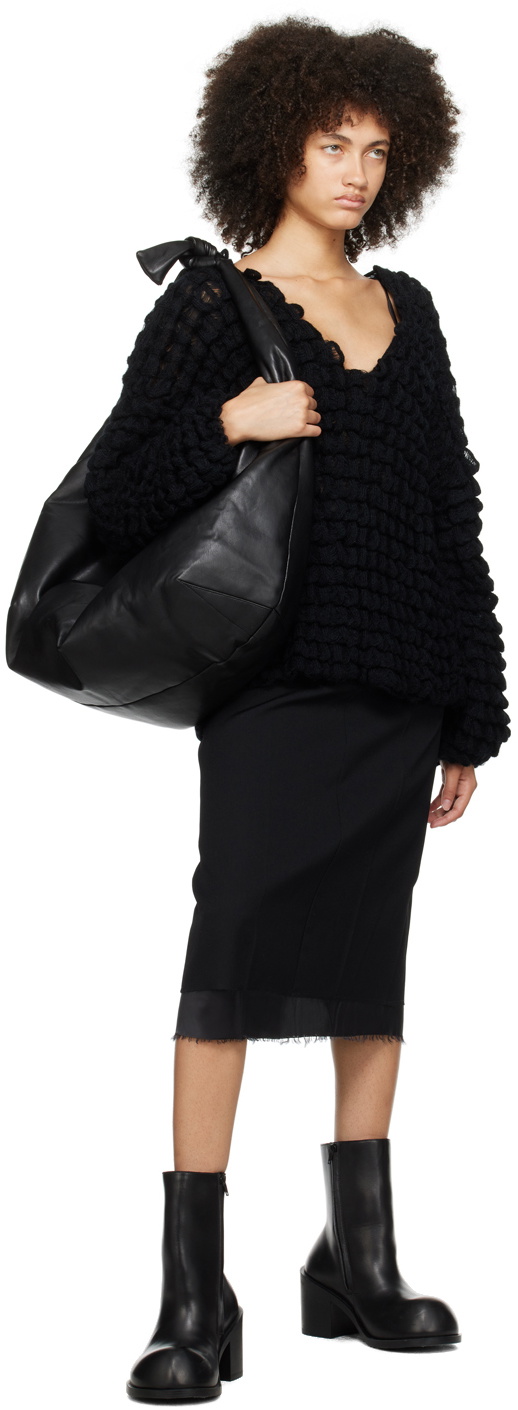 Subtle Le Nguyen Black Oversized Bag