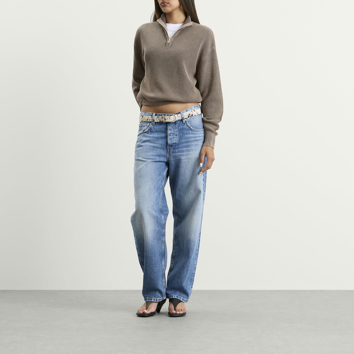 Won Hundred Women's Bryn Knit Sweater in Rock Ridge