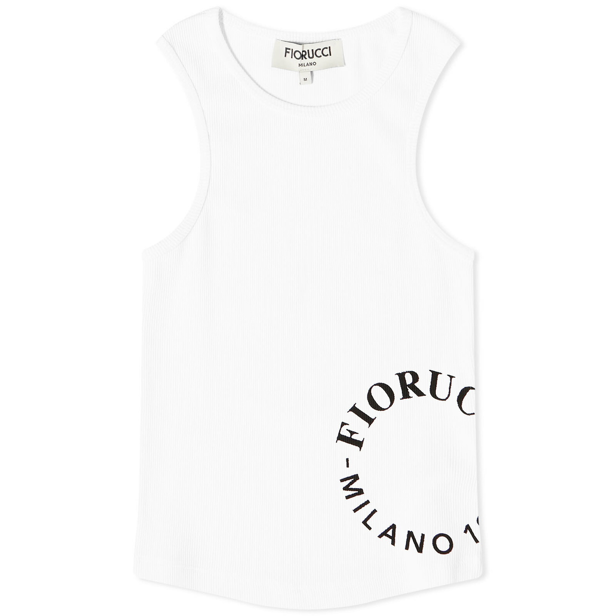 Fiorucci, Icon Angels Ribbed Vest White