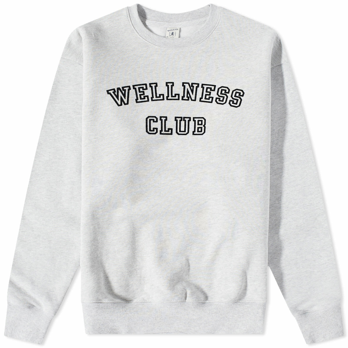 WELLNESS CLUB FLOCKED SPORTS TEE GOLD/WHITE