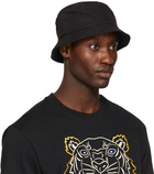 Kenzo Black Tiger Crest Bucket Hat