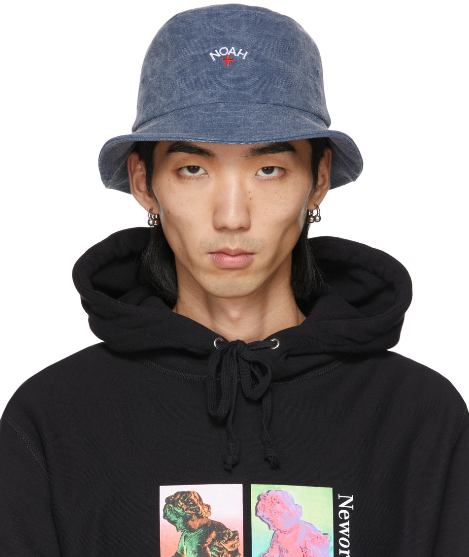 Noah Navy Crusher Bucket Hat Noah NYC