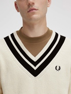 Fred Perry Sweater Beige   Mens