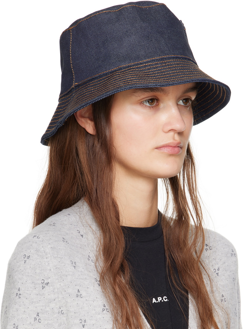 A.P.C. Beige Thais Bucket Hat