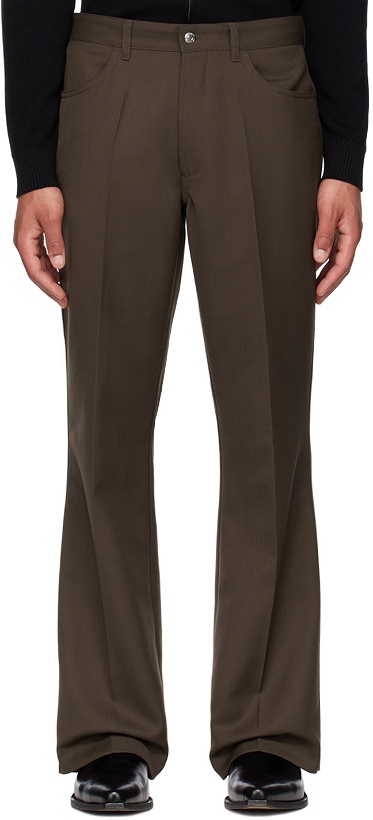 Photo: Second/Layer Brown Valluco Trousers