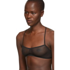 Ann Demeulemeester Black Soft Tulle Bralette