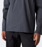 Miu Miu Cotton-blend poplin T-shirt