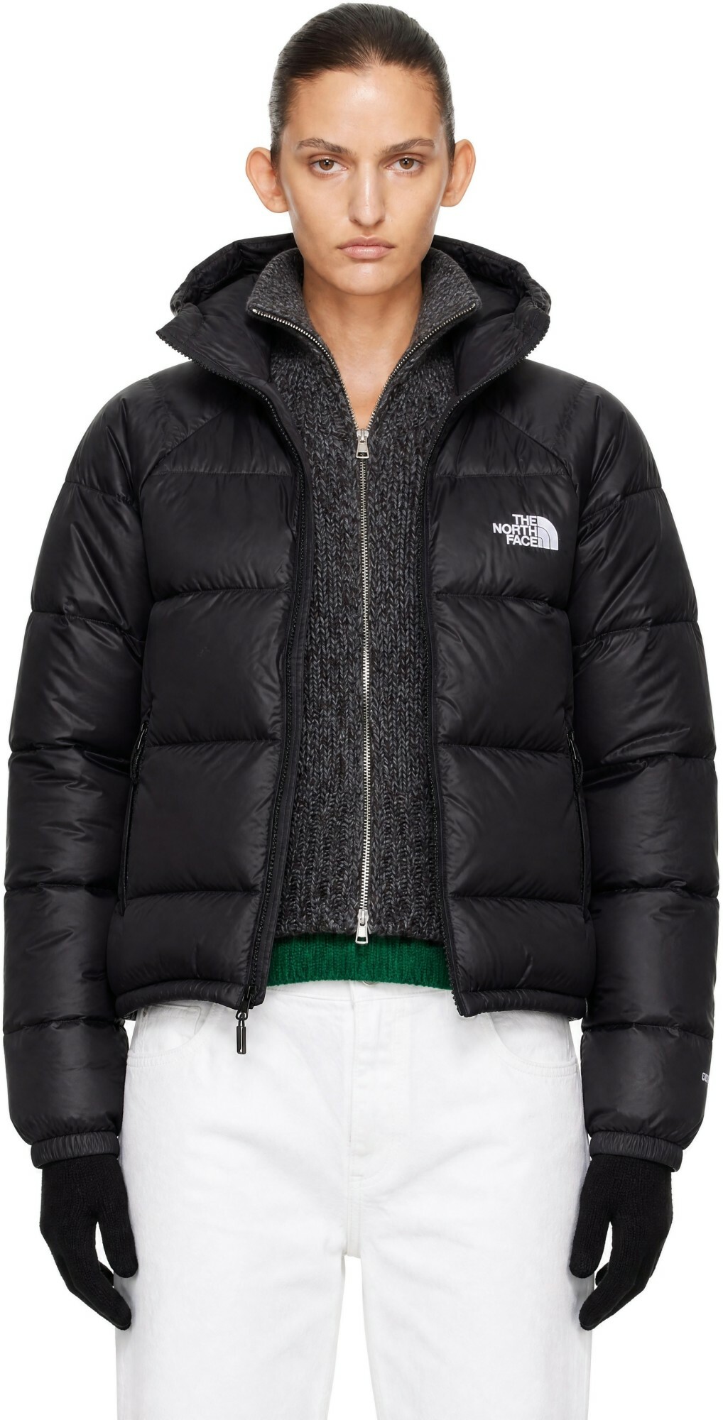 The North Face Black Hydrenalite Hooded Down Jacket