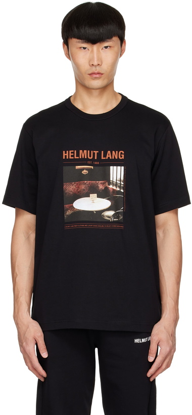 Photo: Helmut Lang Black Cotton T-Shirt