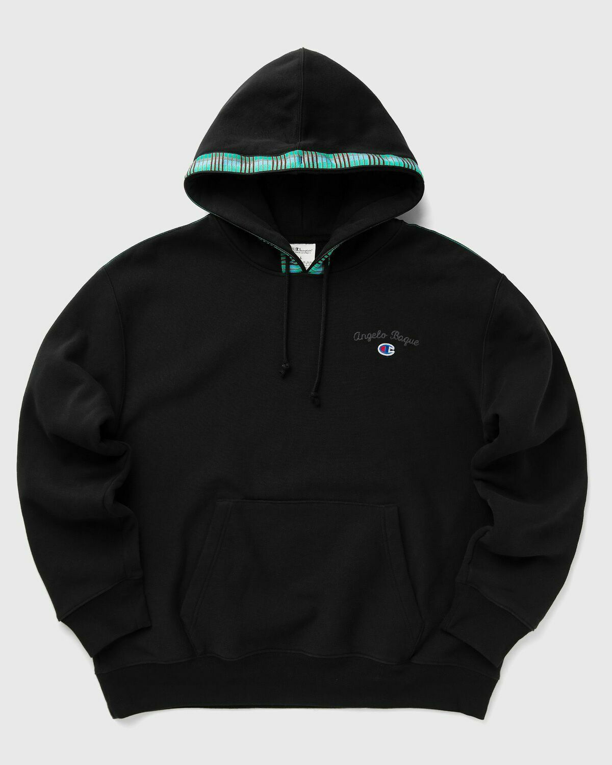 Champion X Angelo Baque Hooded Sweatshirt Black Hoodies Champion