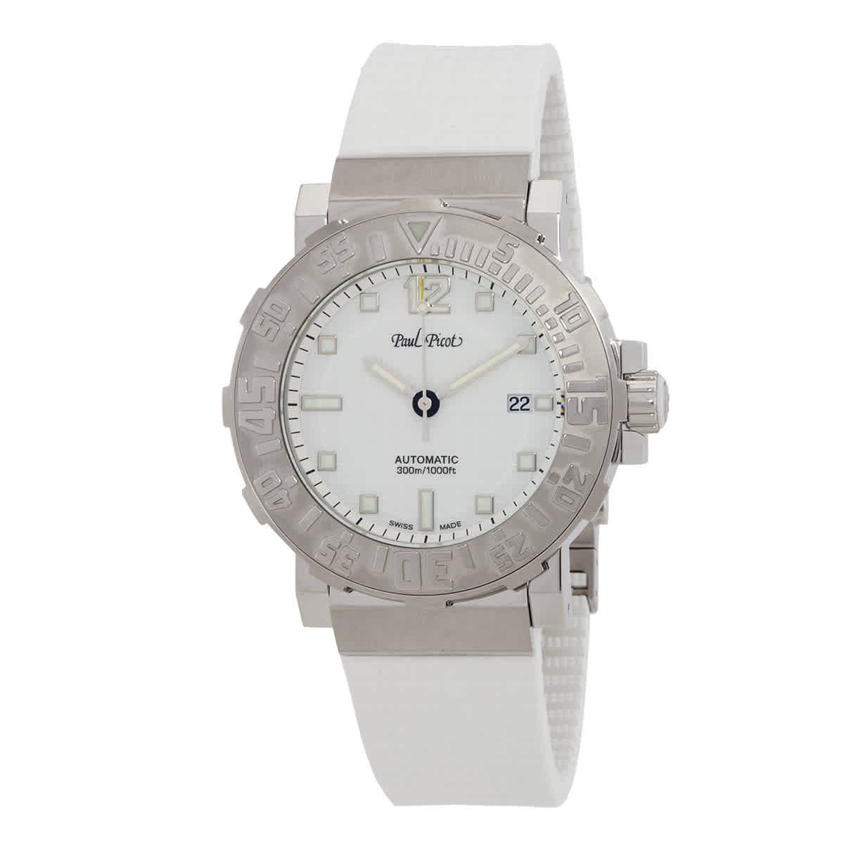 Paul Picot C-Type Automatic Chronometer White Dial Mens Watch P4118.SGBL.1401