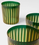 L'Objet Prism set of 4 glasses
