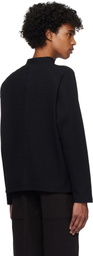 C2H4 Black Architect Long-sleeves Sweater