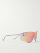 DISTRICT VISION - Junya Racer Polycarbonate Mirrored Sunglasses