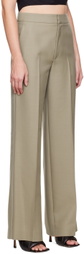 GAUCHERE Taupe Wide-Leg Trousers