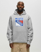 Fanatics Nhl New York Rangers Primary Logo Graphic Hoodie Grey - Mens - Hoodies/Team Sweats