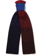 Missoni - Colour-Block Ribbed Wool Scarf
