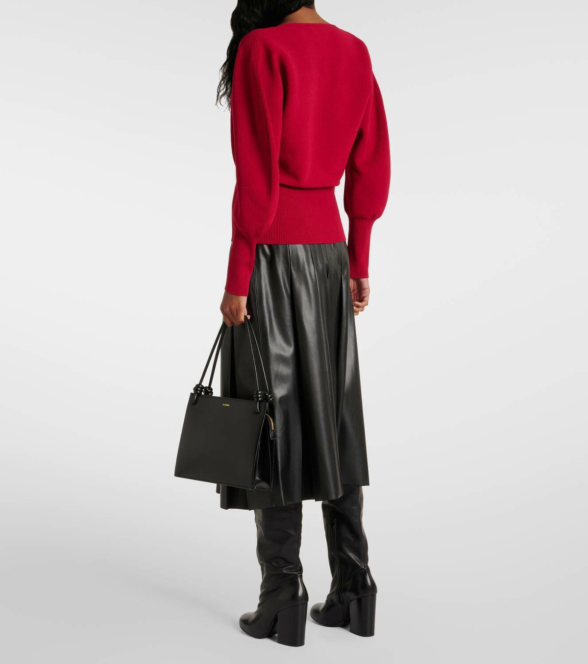 Simkhai Montana puff-sleeve sweater