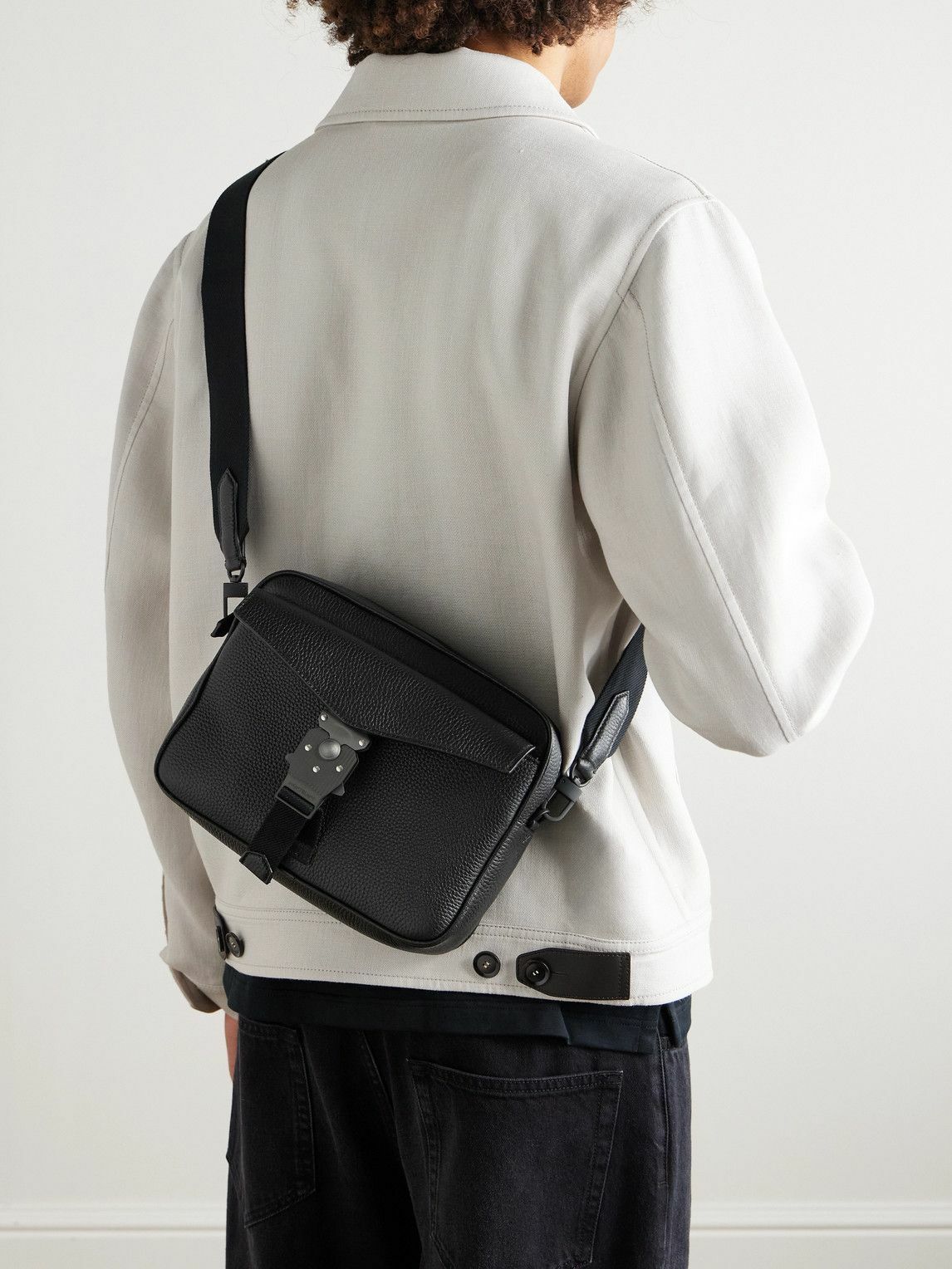 Montblanc - MLock 4810 Full-Grain Leather Messenger Bag