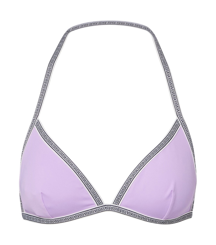 Photo: Versace Greca bikini top