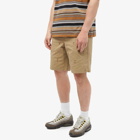 Men's AAPE Street Baseball Embroidered Short in Beige