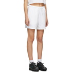 Nike White Jersey Sportswear Shorts