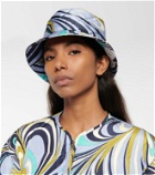 Pucci Printed quilted bucket hat