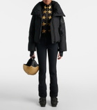 Goldbergh Lunaria printed half-zip ski top