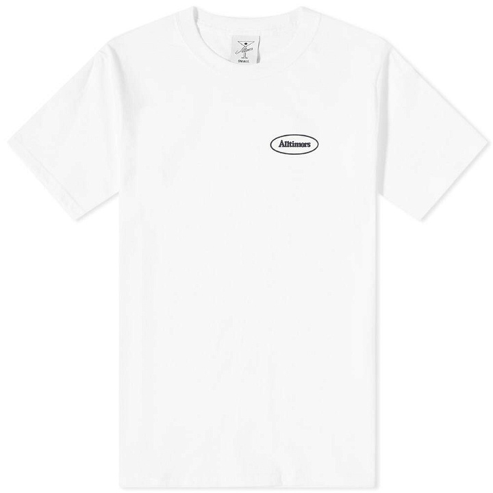Photo: Alltimers Men's Broadway Oval T-Shirt in White