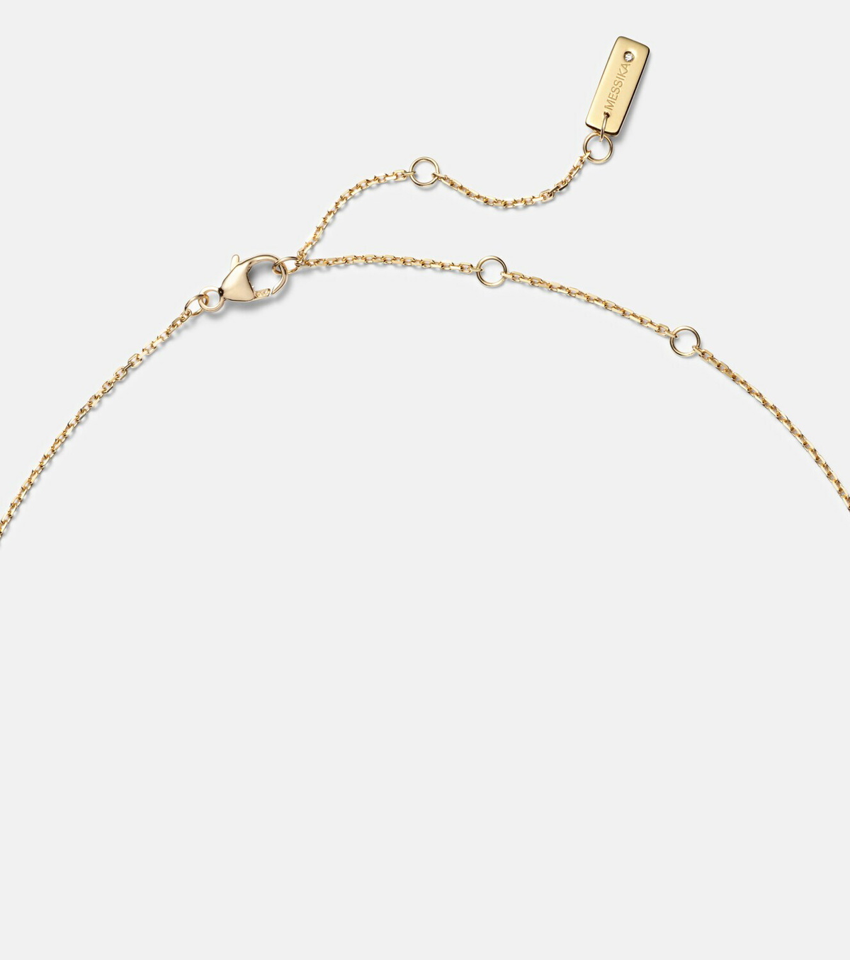 Messika Baby Move 18kt gold necklace with diamonds