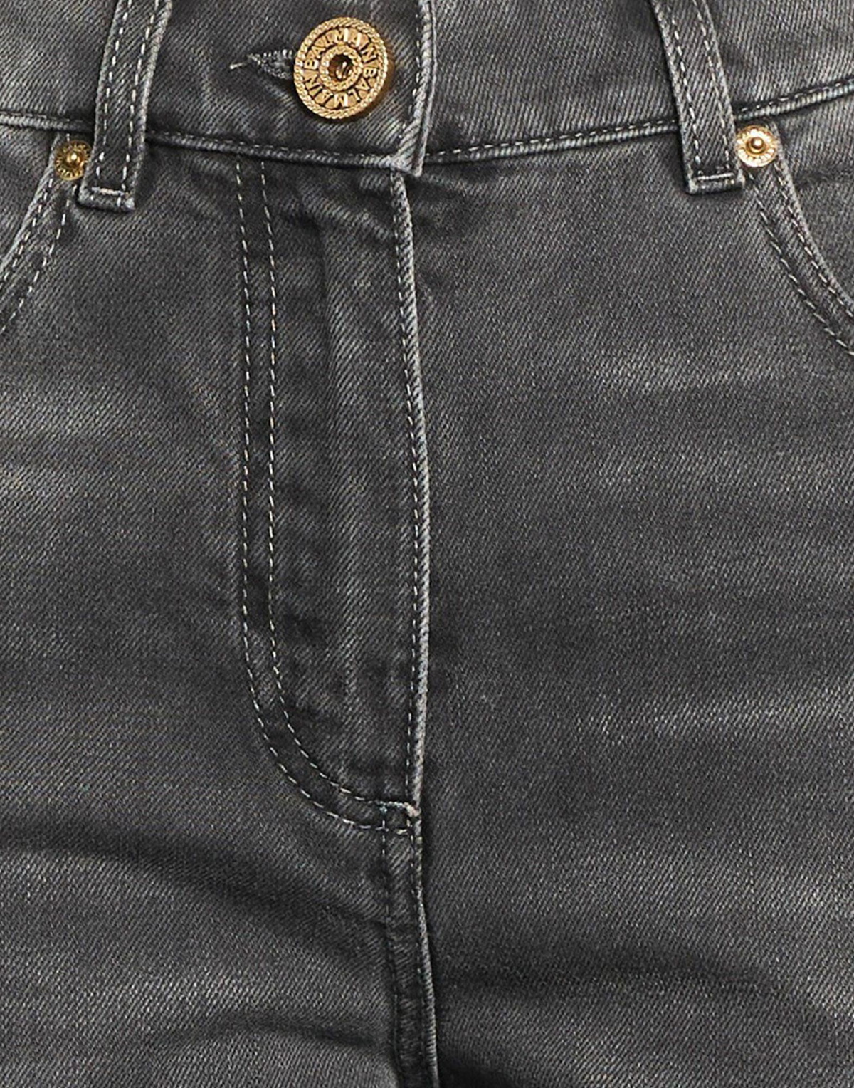 Balmain Womens Jeans in Black