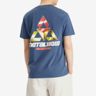 Metalwood Studio Men's Tri-Metal T-Shirt in Midnight