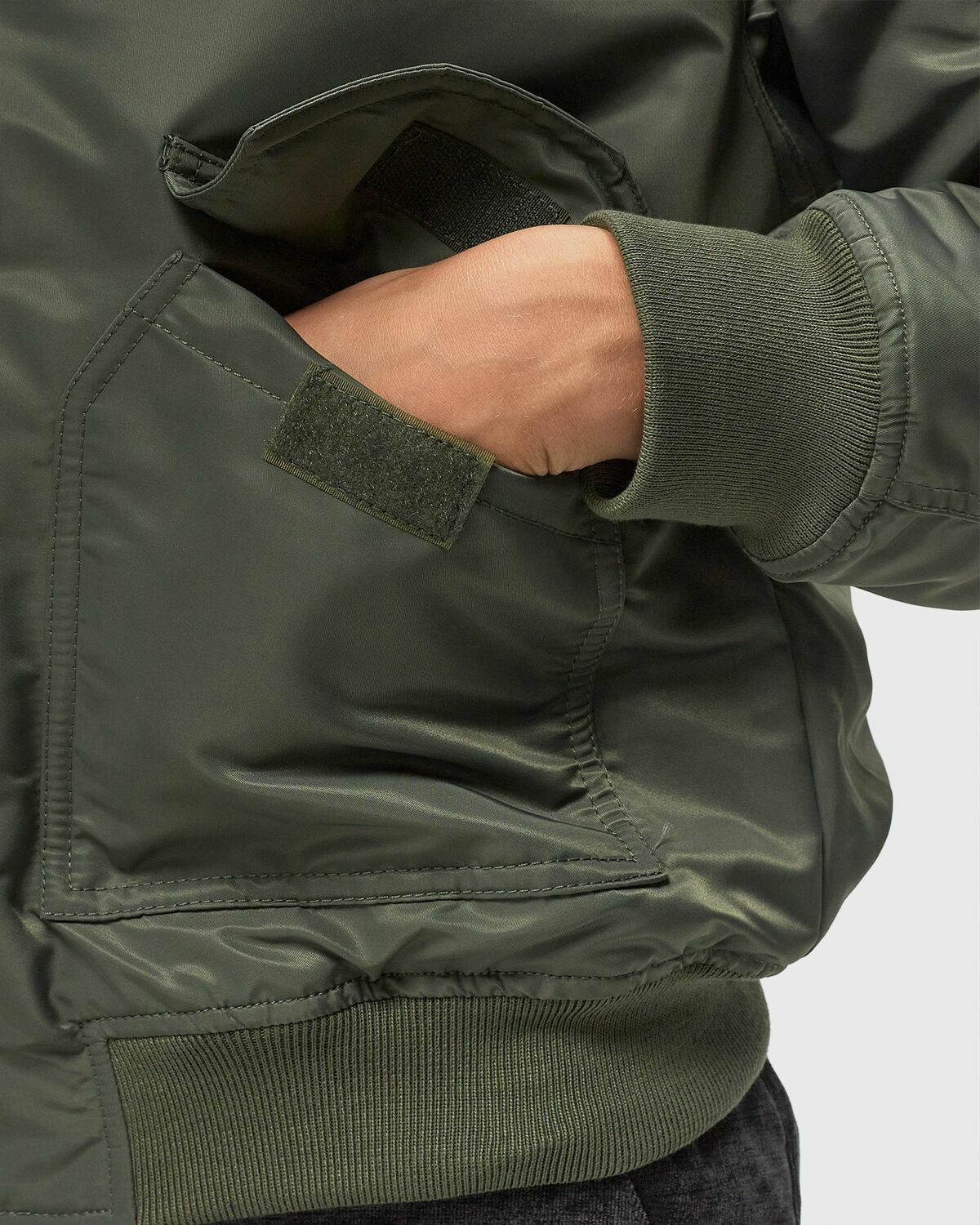 Schott Nyc Danwrs Jacket Green Bomber Jackets