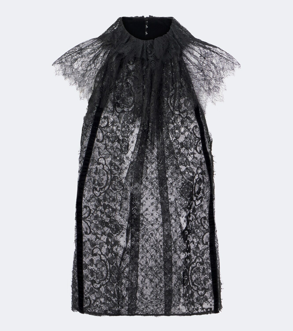 Elie Saab Sheer lace top