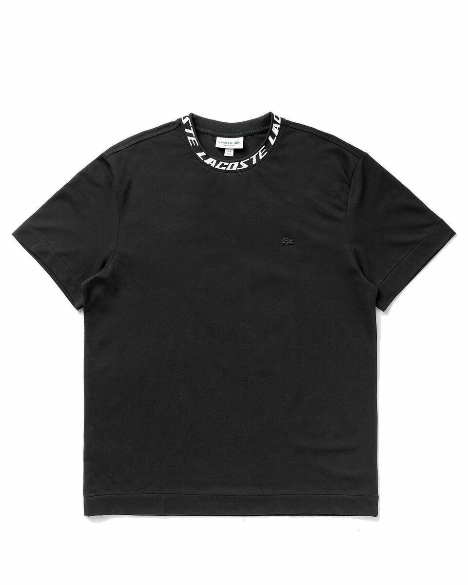 Photo: Lacoste Tee Shirt Black - Mens - Shortsleeves