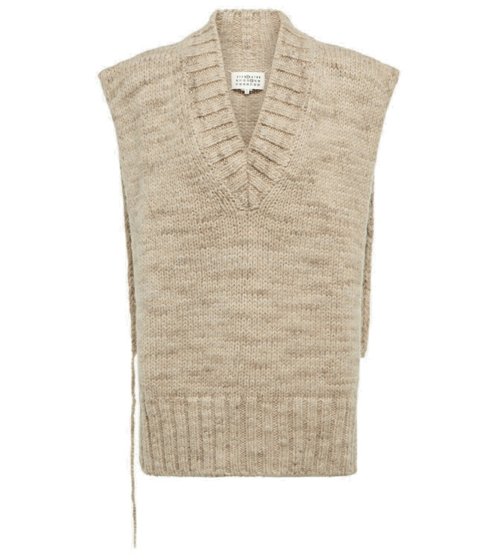 Photo: Maison Margiela Alpaca, cotton, and wool sweater vest