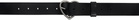 Martine Rose Black Heart Belt