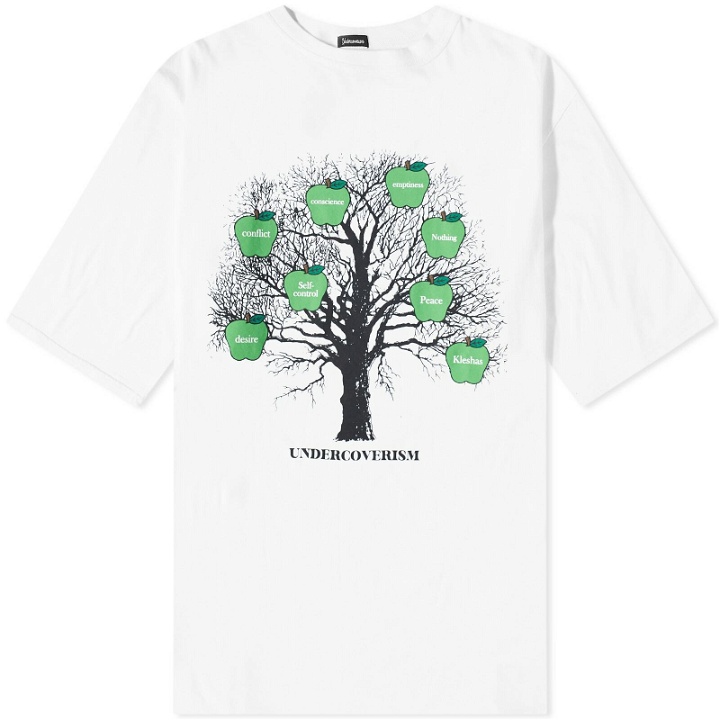 Photo: Undercoverism Men's Apple Tree T-Shirt in White