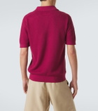 Zegna Knitted cotton polo shirt