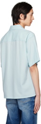 Marni Blue Bowling Shirt