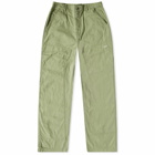 Nike Men's Life Double Knee Pant in Oil Green/White